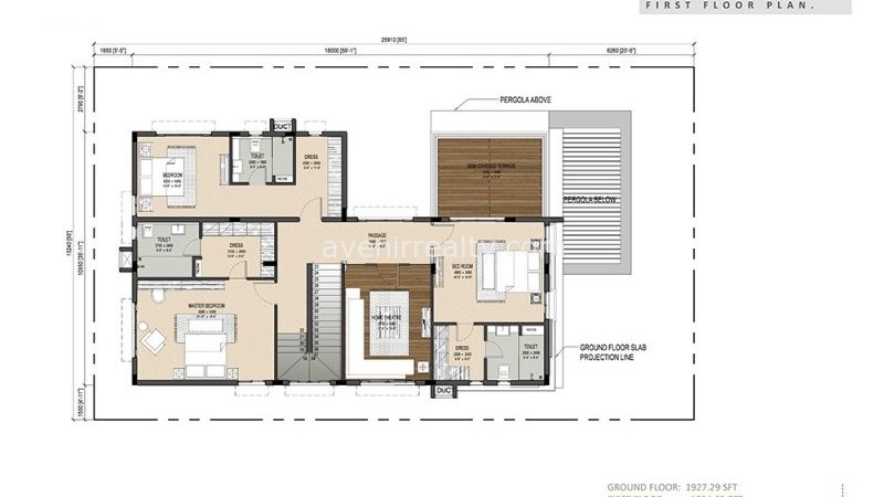 urban villas floor plans get details