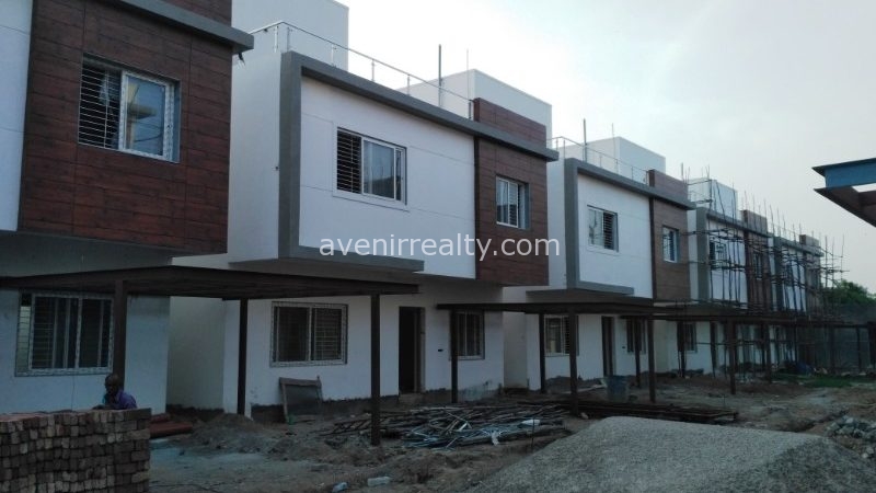 villas in gated community close to Gachibowli, Hyderabad