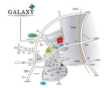 2 bhk flat for sale in galaxy apartments