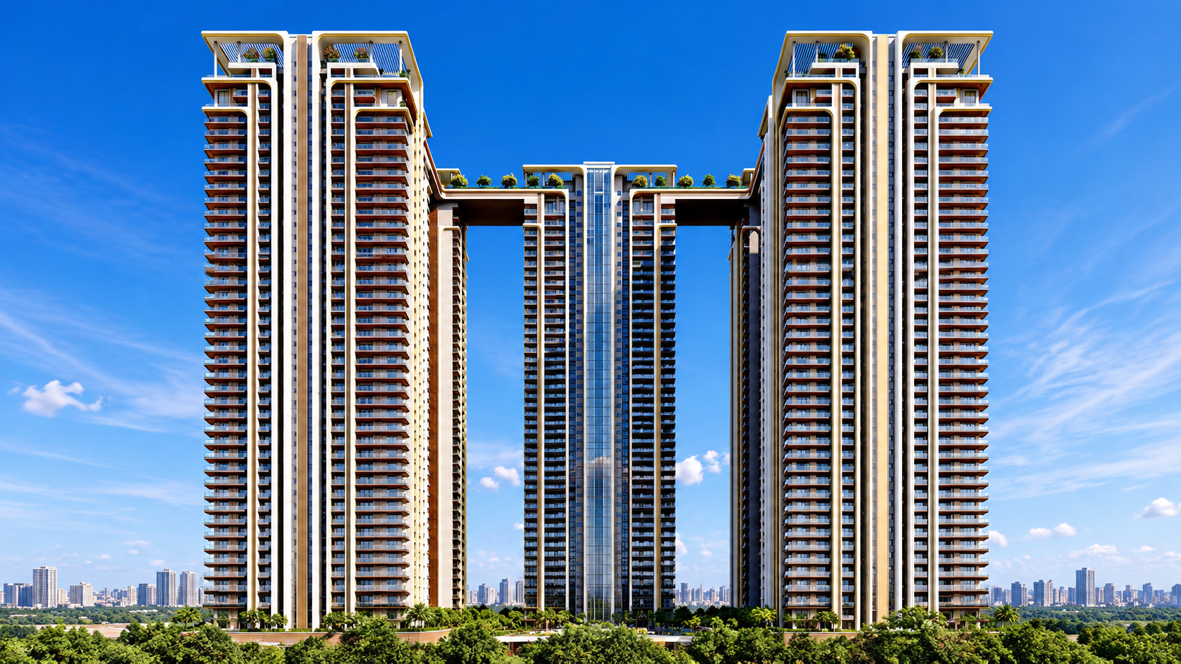 3 and 4 BHK flats neopolis